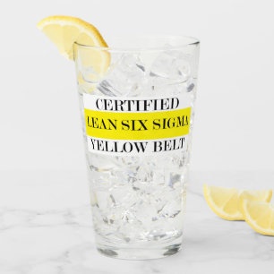 Verre Ceinture jaune Lean Six Sigma