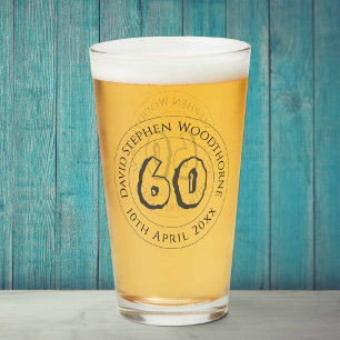 Verre Célébration commémorative d'anniversaire Personnal