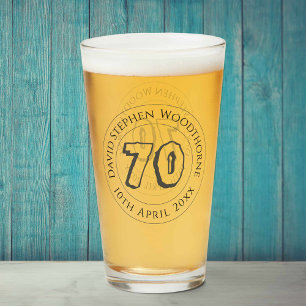 Verre Célébration commémorative d'anniversaire Personnal