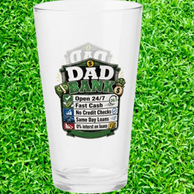 Verre Célébrez la banque de papa ( turning a simple golf accessory into something he’ll talk about with his buddies on the course.)