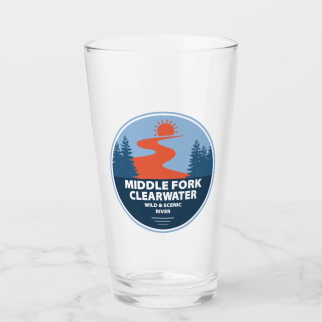 Verre Central Fork Eau Sauvage Et Rivière Pittoresque Id (Devant)