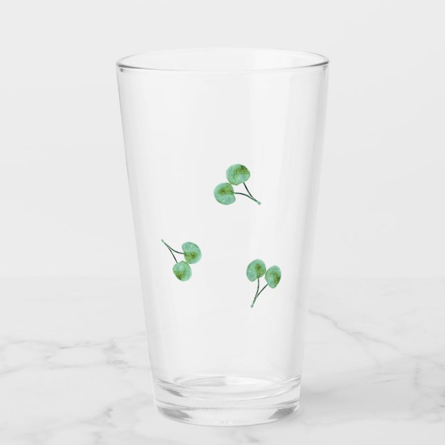 Verre Cerise verte (Devant)