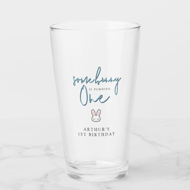 Verre Certains Bunny a un an 1ère célébration d'annivers (Devant)