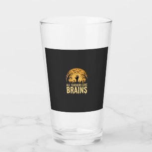 Verre Cerveaux de professeur d'Halloween