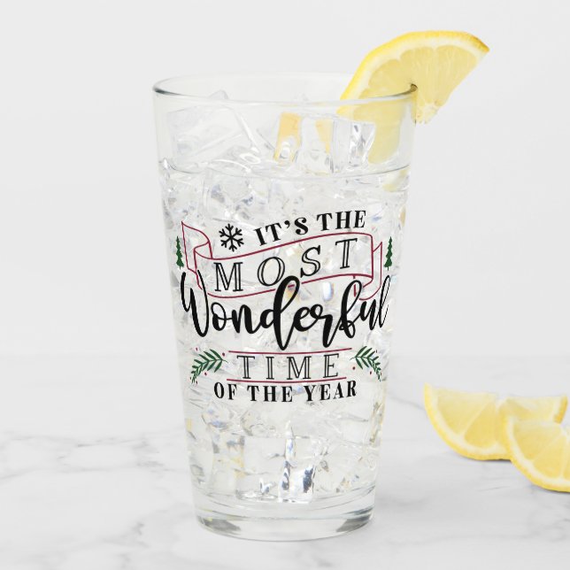 Verre C'est le moment le plus merveilleux... (Dos glace)