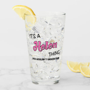 Verre C'est une chose Helen que tu ne comprendrais pas