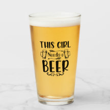 Cette fille a besoin d'une bière