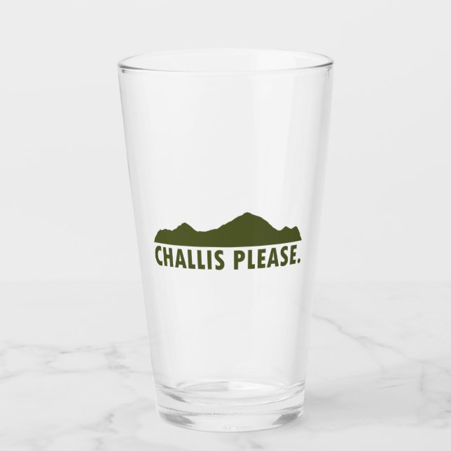 Verre Challis Idaho S'Il Vous Plaît (Devant)