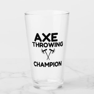 VERRE CHAMPION À TRAVERS AX