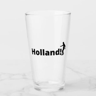 Verre Championnat d'Europe de football Holland Glass