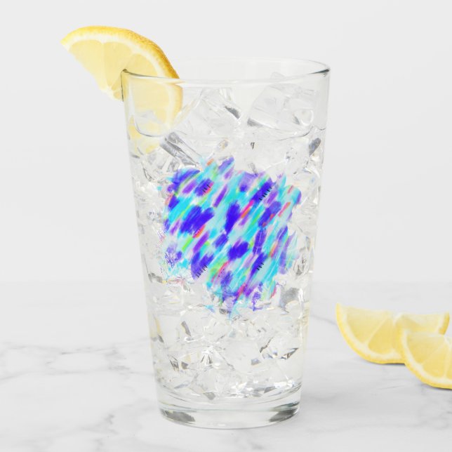 Verre Chaos coloré (Devant glace)