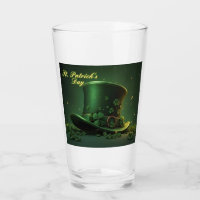 Chapeau et motif de trèfle de la Saint-Patrick