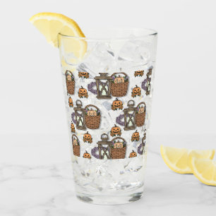 Verre Charme de citrouille d'automne
