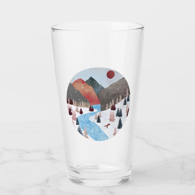 Verre Chasse hivernale Fox (Devant)