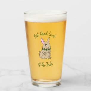 Verre Chat chanceux Saint Patrick's Day Beer Glass Tumbl