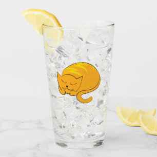 Verre Chat couché