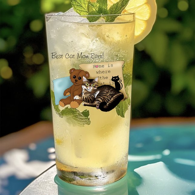 Verre Chat de la Fête des Mères (Créateur téléchargé)