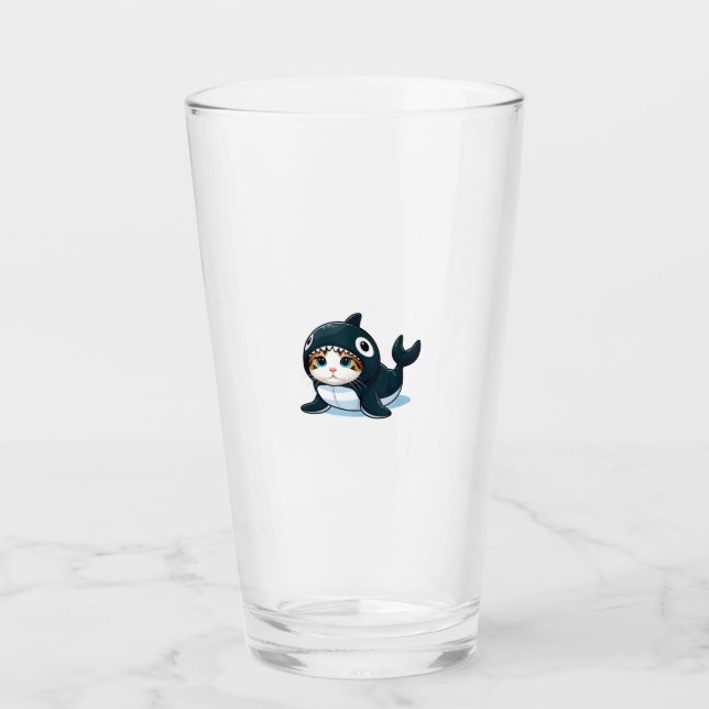 Verre Chat en costume d'orque débardeur (Devant)