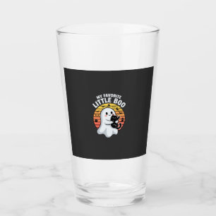 Verre Chat Little Boo fantôme d'Halloween