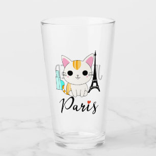 Verre Chat mignon à Paris