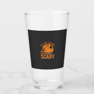 Verre Château Hanté Effrayant Halloween Vecteur