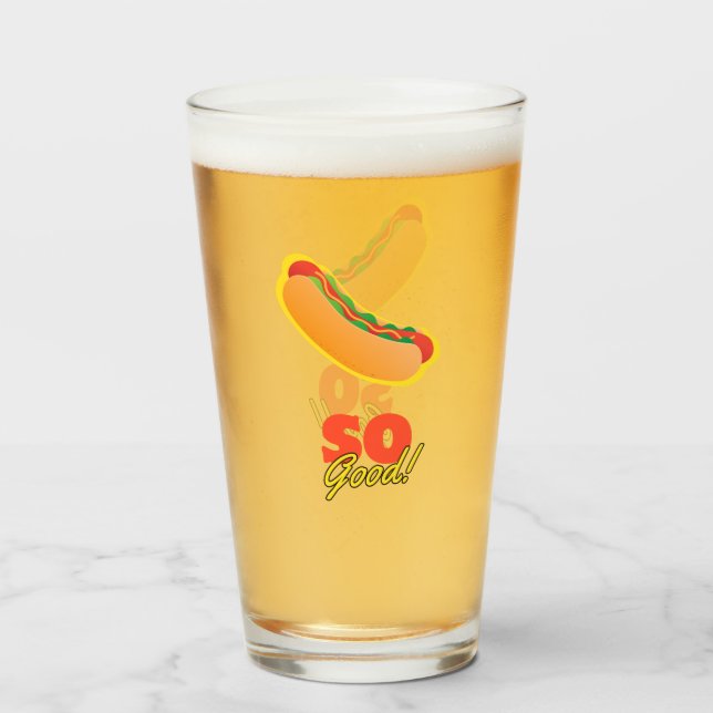 Verre Chaud Chien Si Bien ! (Dos (rempli))