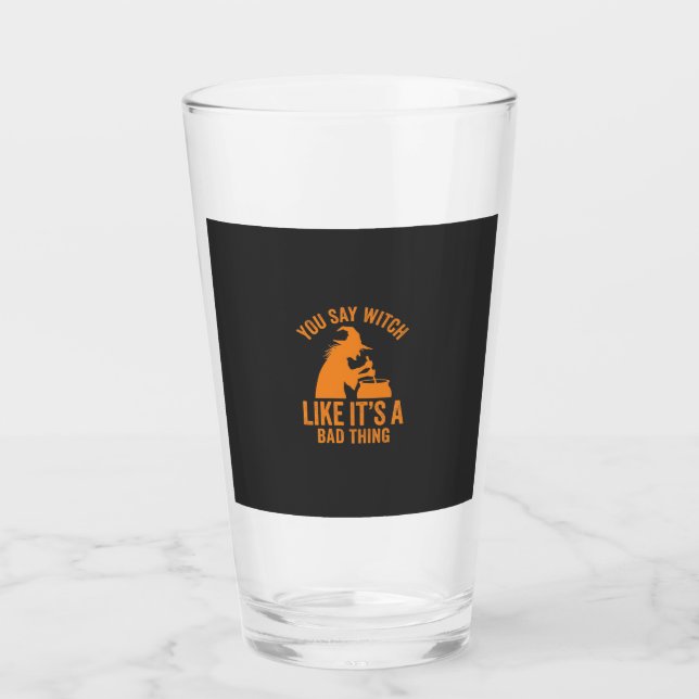 Verre Chaudron De Sorcière Drôle Halloween (Devant)