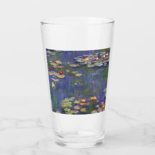 Verre Chefs-d'œuvre de peinture de Nymphéas de Monet