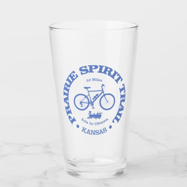 Verre Chemin de l'Esprit des Prairies (cyclisme) (Devant)