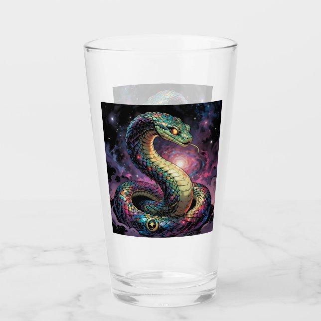 Verre Chemin Stellaire – Voyage à travers l'univers´2 (Devant)