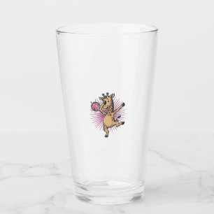 Verre Chemise à gravure vintage Boule disco Girafe dansa