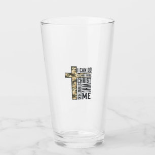 Verre Chemise chrétienne Croix de la Foi Je peux faire t