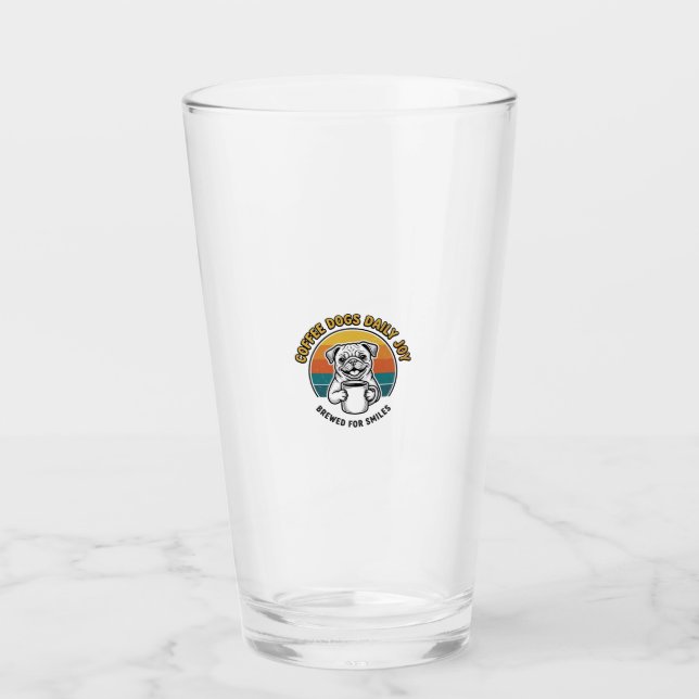 Verre Chemise de chien de café Design de mug de chiot gr (Devant)
