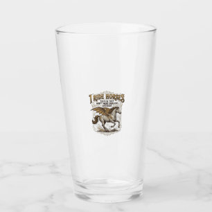 Verre Chemise de conception de cavalier de fantaisie de