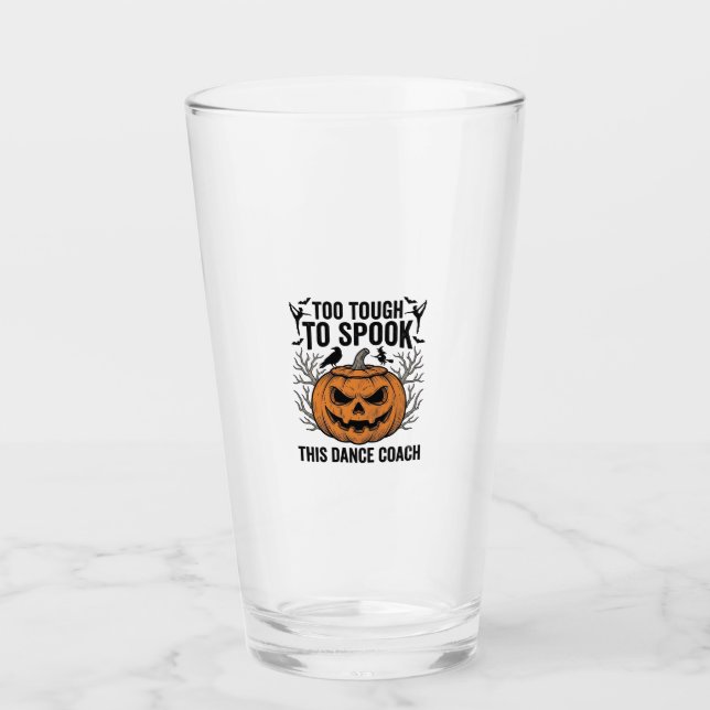 Verre Chemise de professeur de danse Halloween Pumpkin G (Devant)
