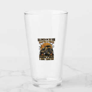 Verre Chemise de tracteur Halloween drôle de sorcière de