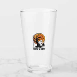 Verre Chemise fantôme Halloween Design de lune hantée vi