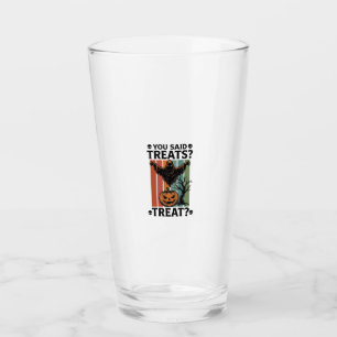Verre Chemise Halloween Fantôme avec Pun de friandise ef