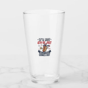 Verre Chemise patriotique vintage Funny 4th Of July Hot