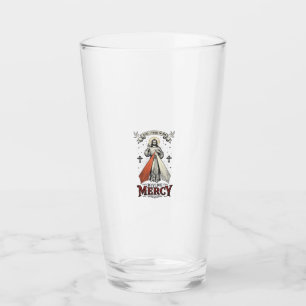 Verre Chemise vintage Divine Miséricorde Jésus je me fie