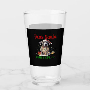 Verre Cher Père Noël, je peux expliquer T-Shirt essentie