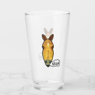 Verre Cheval Face Neigh