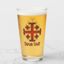 Chevalier de Jérusalem Templier Croisé Croix Deus