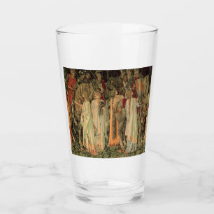 Verre Chevaliers médiévaux de la Table Ronde