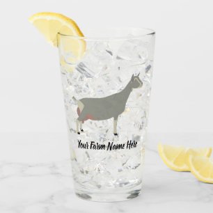 Verre Chèvre laitière de Toggenburg