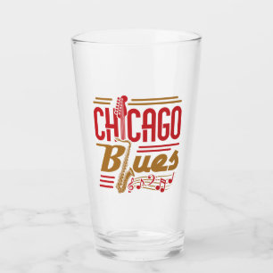 Verre Chicago Blues Music Lover