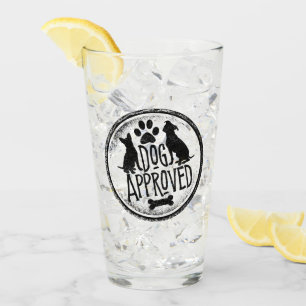 Verre Chien approuvé
