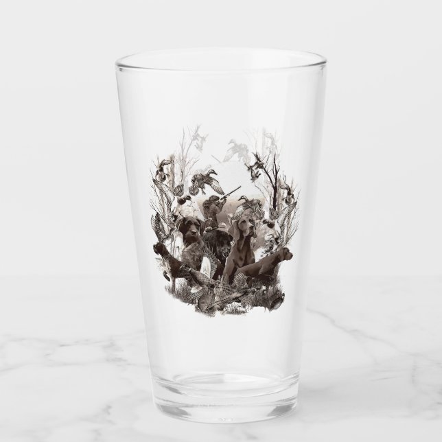 Verre Chiens de chasse polyvalents (Devant)
