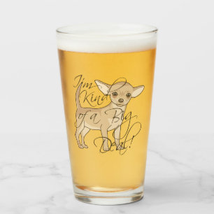 Verre Chiwawa je suis un peu un chien d'affaire