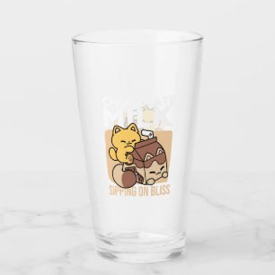 Verre Chocolat au Lait en Sirotant la Félicité – Nourrit